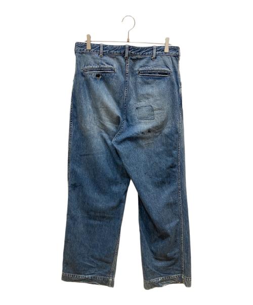 BOWWOW（バウワウ）BOWWOW (バウワウ) USN DENM TROUSERS インディゴ サイズ:SIZE XLの古着・服飾アイテム