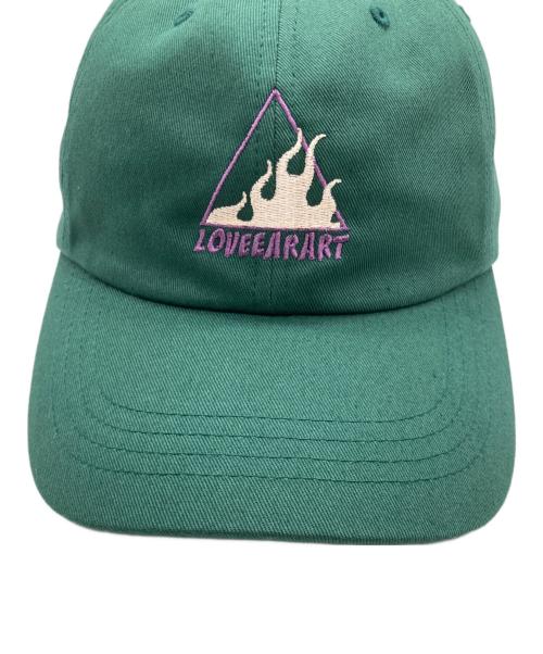 love ear art（ラブイヤーアート）LOVE EAR ART (ラブイヤーアート) HRCS SNAPBACK CAP グリーン サイズ:SIZE Freeの古着・服飾アイテム