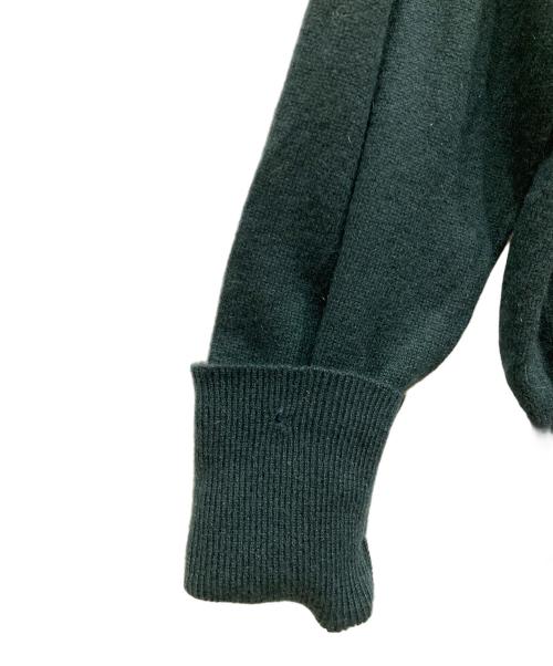 POLO RALPH LAUREN（ポロ・ラルフローレン）POLO RALPH LAUREN (ポロ・ラルフローレン) カシミヤニットポロ グリーン サイズ:SIZE Lの古着・服飾アイテム