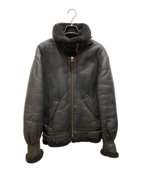 AVIREX（アヴィレックス）AVIREX (アヴィレックス) TYPE B-3 ムートンジャケット ブラック サイズ:SIZE 32の古着・服飾アイテム