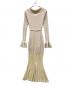 ANDMARY (アンドマリー) emma silky dress ベージュ サイズ:SIZE Free：8000円
