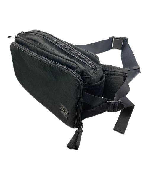 PORTER（ポーター）PORTER (ポーター) HYBRID  WAIST BAG ブラックの古着・服飾アイテム