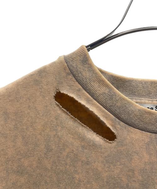 Acne studios（アクネ ストゥディオズ）ACNE STUDIOS (アクネ ストゥディオズ) ダメージ加工セットアップワンピース ベージュ サイズ:XLの古着・服飾アイテム