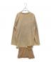 ACNE STUDIOS (アクネ ストゥディオズ) ダメージ加工セットアップワンピース ベージュ サイズ:XL：13000円