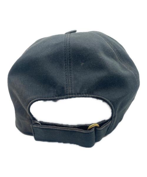 GUCCI（グッチ）GUCCI (グッチ) 刺繍キャップ グレー サイズ:Ⅼの古着・服飾アイテム