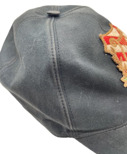 GUCCI（グッチ）GUCCI (グッチ) 刺繍キャップ グレー サイズ:Ⅼの古着・服飾アイテム