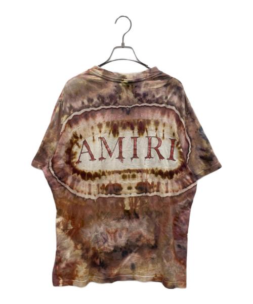 AMIRI（アミリ）AMIRI (アミリ) Tie Dye Watercolor MA T-shirt ベージュ サイズ:Ⅿの古着・服飾アイテム