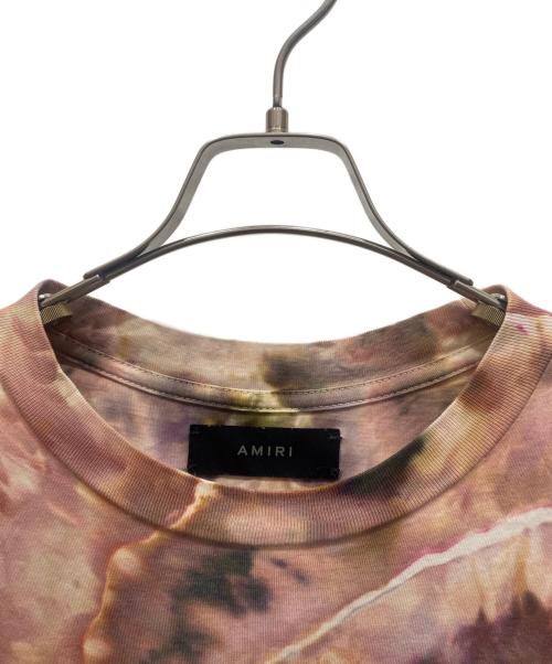 AMIRI（アミリ）AMIRI (アミリ) Tie Dye Watercolor MA T-shirt ベージュ サイズ:Ⅿの古着・服飾アイテム