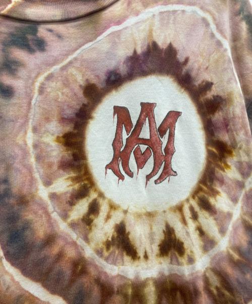 AMIRI（アミリ）AMIRI (アミリ) Tie Dye Watercolor MA T-shirt ベージュ サイズ:Ⅿの古着・服飾アイテム