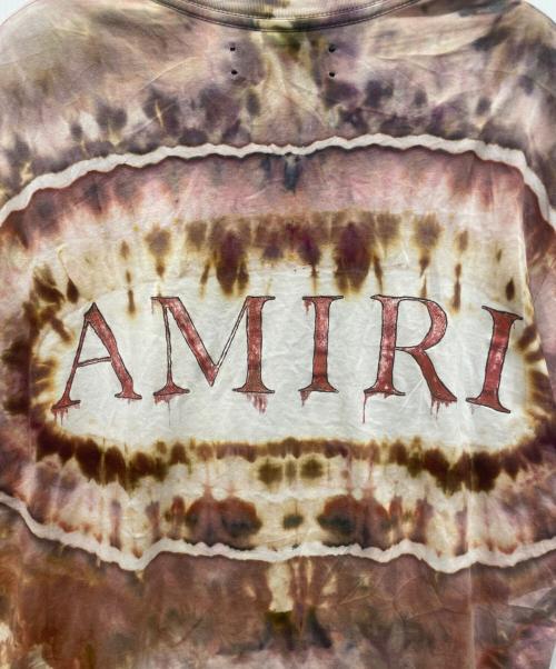 AMIRI（アミリ）AMIRI (アミリ) Tie Dye Watercolor MA T-shirt ベージュ サイズ:Ⅿの古着・服飾アイテム