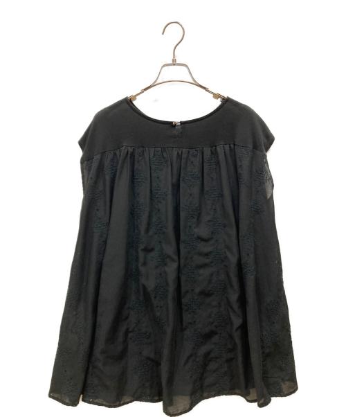 BEARDSLEY（ビアズリー）BEARDSLEY (ビアズリー) ブラウス ブラック サイズ:SIZE Freeの古着・服飾アイテム