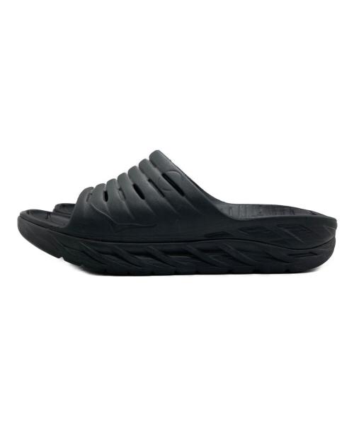HOKAONEONE（ホカオネオネ）HOKAONEONE (ホカオネオネ) リカバリースライドサンダル ブラック サイズ:SIZE M9の古着・服飾アイテム