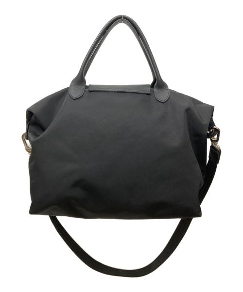 LONGCHAMP（ロンシャン）LONGCHAMP (ロンシャン) ルプリアージュ ネオ/ハンドバッグ ブラックの古着・服飾アイテム
