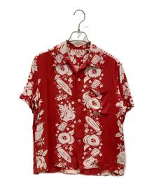 Sun Surf（サンサーフ）の古着「Aloha shirt “ISLAND DREAMS”」｜レッド