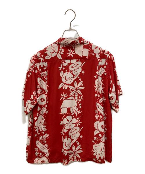 Sun Surf（サンサーフ）Sun Surf (サンサーフ) Aloha shirt “ISLAND DREAMS” レッド サイズ:SIZE Sの古着・服飾アイテム