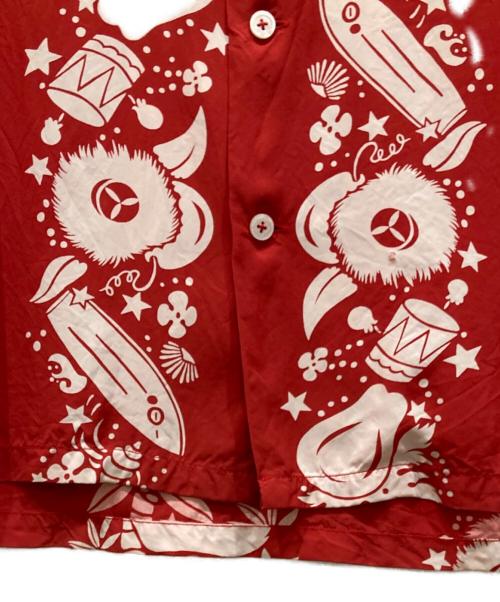 Sun Surf（サンサーフ）Sun Surf (サンサーフ) Aloha shirt “ISLAND DREAMS” レッド サイズ:SIZE Sの古着・服飾アイテム