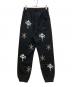 unknown (アンノーン) ラインストーンスウェットパンツ ブラック サイズ:SIZE XS 未使用品：8000円