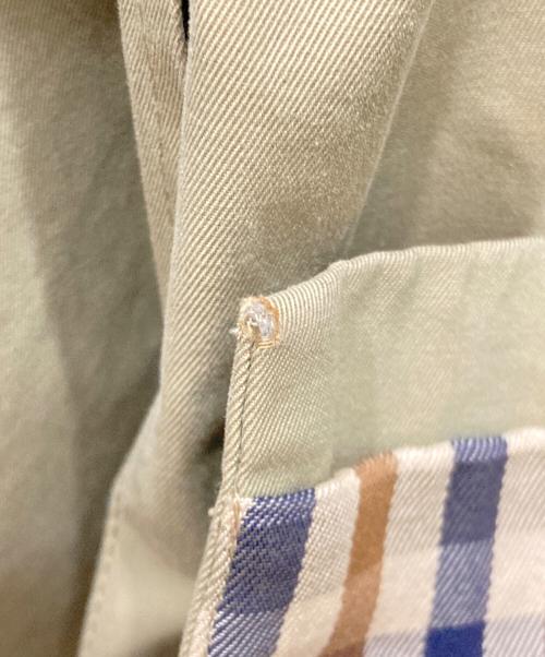 Aquascutum（アクアスキュータム）Aquascutum (アクアスキュータム) ライナー付ステンカラーコート ベージュ サイズ:不明の古着・服飾アイテム