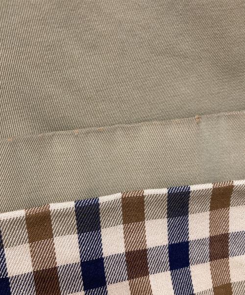 Aquascutum（アクアスキュータム）Aquascutum (アクアスキュータム) ライナー付ステンカラーコート ベージュ サイズ:不明の古着・服飾アイテム