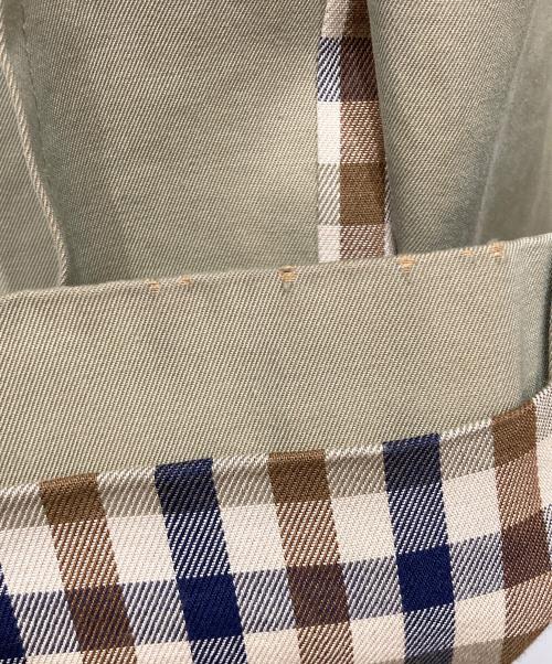 Aquascutum（アクアスキュータム）Aquascutum (アクアスキュータム) ライナー付ステンカラーコート ベージュ サイズ:不明の古着・服飾アイテム