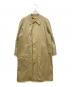 Aquascutum（アクアスキュータム）の古着「ライナー付ステンカラーコート」｜ベージュ