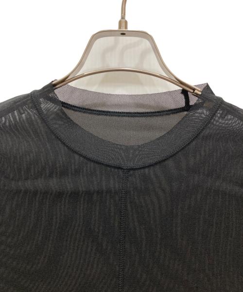 machatt（マチャット）machatt (マチャット) シアーロンT ブラック サイズ:SIZE Freeの古着・服飾アイテム