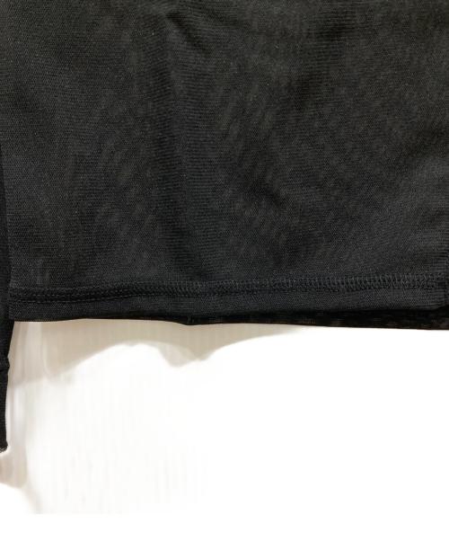 machatt（マチャット）machatt (マチャット) シアーロンT ブラック サイズ:SIZE Freeの古着・服飾アイテム
