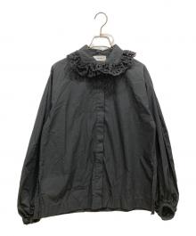 machatt（マチャット）の古着「レースブラウス」｜ブラック