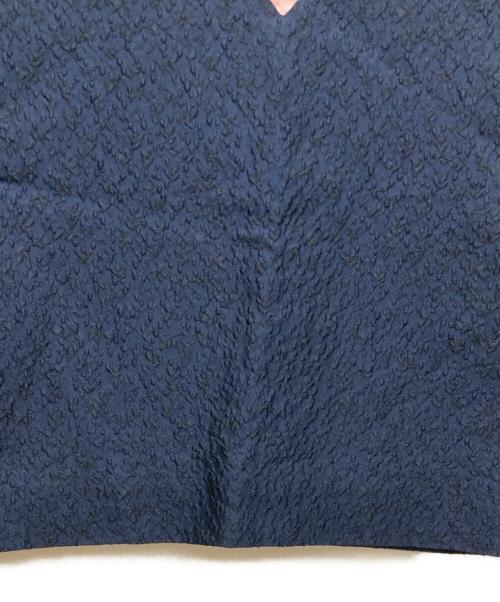 YORI（ヨリ）YORI (ヨリ) ミモザショートブラウス ネイビー サイズ:SIZE 34の古着・服飾アイテム