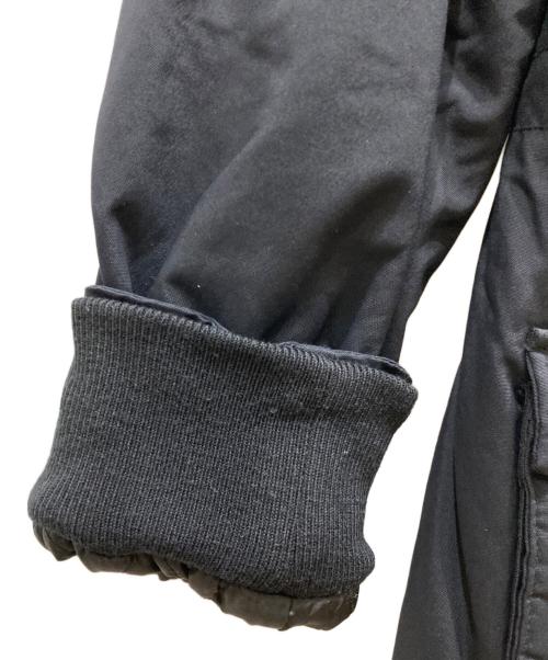 NEIGHBORHOOD（ネイバーフッド）NEIGHBORHOOD (ネイバーフッド) FRAGMENT DESIGN (フラグメントデザイン) 中綿ジャケット ブラック サイズ:SIZE Sの古着・服飾アイテム