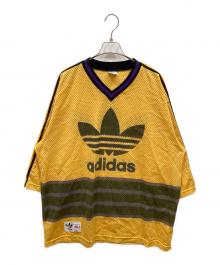 adidas（アディダス）の古着「ゲームシャツ」｜イエロー