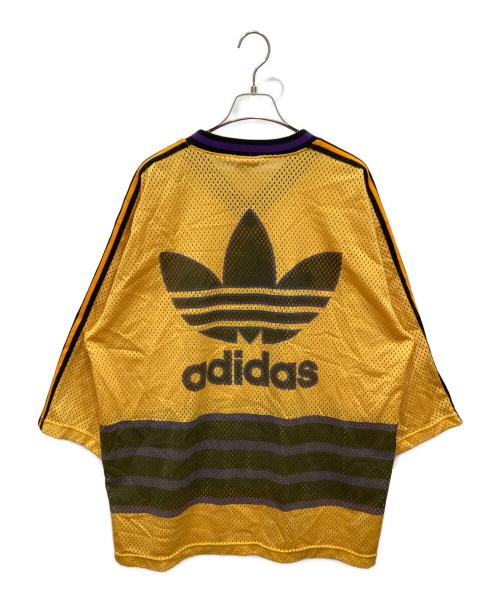 adidas（アディダス）adidas (アディダス) ゲームシャツ イエロー サイズ:SIZE Lの古着・服飾アイテム