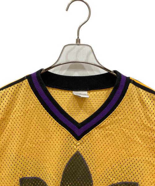 adidas（アディダス）adidas (アディダス) ゲームシャツ イエロー サイズ:SIZE Lの古着・服飾アイテム
