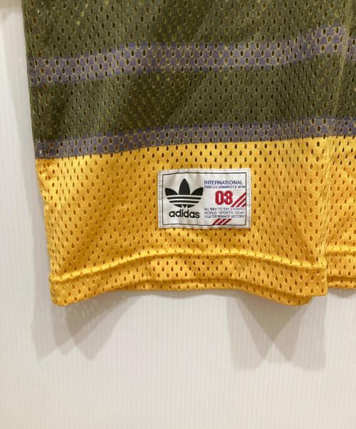 adidas（アディダス）adidas (アディダス) ゲームシャツ イエロー サイズ:SIZE Lの古着・服飾アイテム