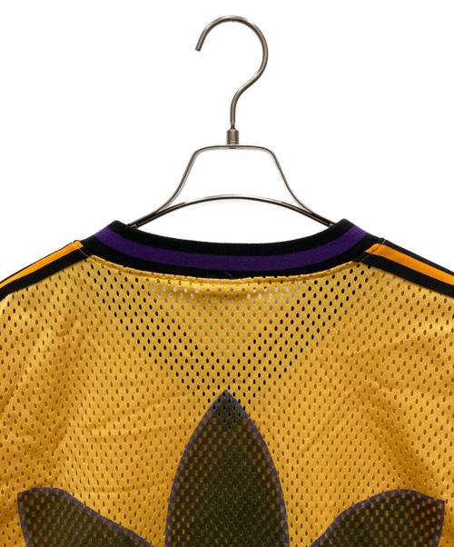 adidas（アディダス）adidas (アディダス) ゲームシャツ イエロー サイズ:SIZE Lの古着・服飾アイテム
