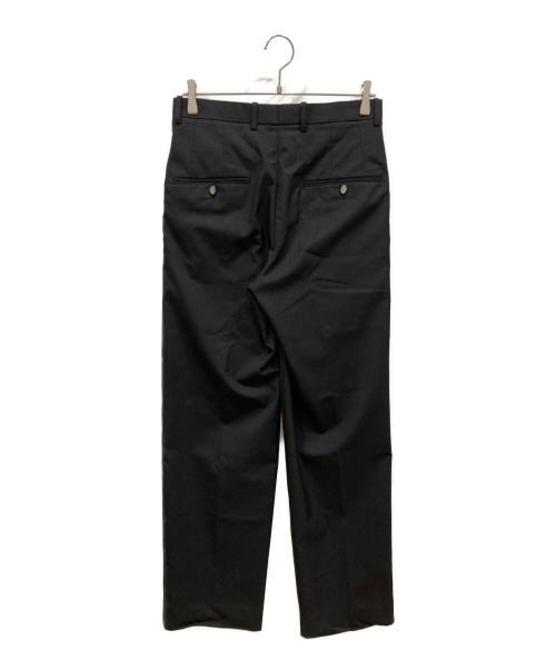 rue de seine（リュ ドゥ セーヌ）rue de seine (リュ ドゥ セーヌ) フレンチ 2タック スラックス ブラック サイズ:SIZE Sの古着・服飾アイテム