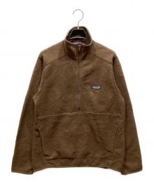 Patagonia（パタゴニア）の古着「SYNCHILLA ハーフジップ フリースプルオーバー」｜ブラウン