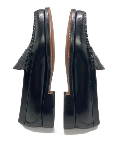 G.H.BASS（ジーエイチバス）G.H.BASS (ジーエイチバス) コインローファー ブラック サイズ:SIZE UK7の古着・服飾アイテム