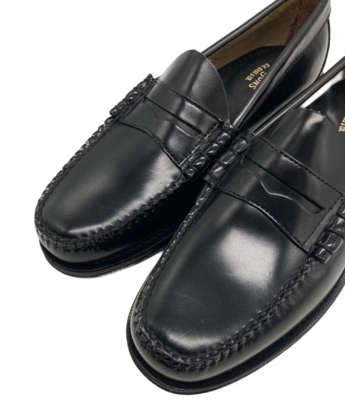 G.H.BASS（ジーエイチバス）G.H.BASS (ジーエイチバス) コインローファー ブラック サイズ:SIZE UK7の古着・服飾アイテム