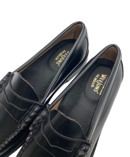 G.H.BASS（ジーエイチバス）G.H.BASS (ジーエイチバス) コインローファー ブラック サイズ:SIZE UK7の古着・服飾アイテム