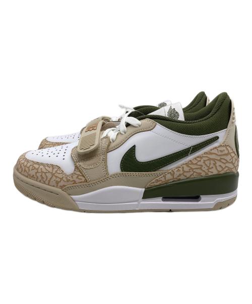 NIKE（ナイキ）NIKE (ナイキ) PARIS SAINT-GERMAIN (パリサンジェルマン) スニーカー ホワイト×グリーン サイズ:SIZE 26cmの古着・服飾アイテム