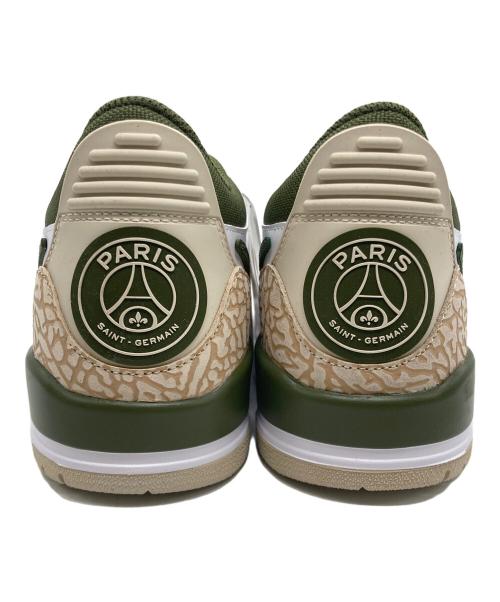 NIKE（ナイキ）NIKE (ナイキ) PARIS SAINT-GERMAIN (パリサンジェルマン) スニーカー ホワイト×グリーン サイズ:SIZE 26cmの古着・服飾アイテム