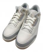 NIKEナイキ）の古着「スニーカー　AIR JORDAN3」｜ホワイト