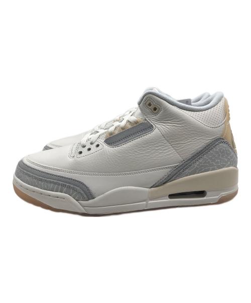 NIKE（ナイキ）NIKE (ナイキ) スニーカー　AIR JORDAN3 ホワイト サイズ:SIZE 28cm 未使用品の古着・服飾アイテム