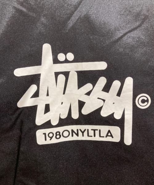 stussy（ステューシー）stussy (ステューシー) リバーシブルスウェットブルゾン グレー×ブラック サイズ:SIZE Lの古着・服飾アイテム
