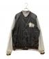 stussy（ステューシー）の古着「リバーシブルスウェットブルゾン」｜グレー×ブラック