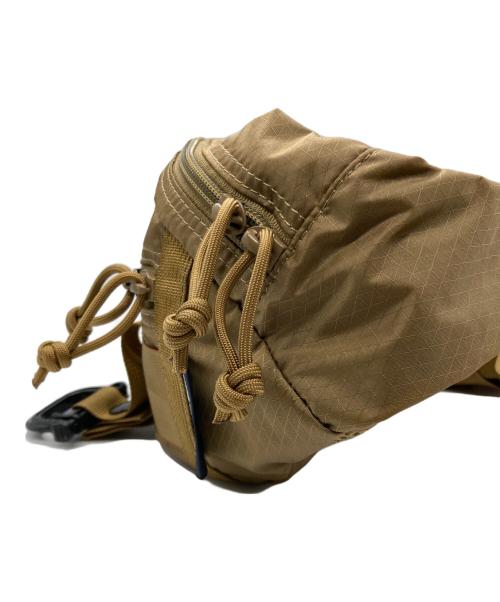 BRIEFING（ブリーフィング）BRIEFING (ブリーフィング) COMME des GARCONS HOMME (コムデギャルソン オム) Nylon Ripstop Shoulder Bag ブラウンの古着・服飾アイテム