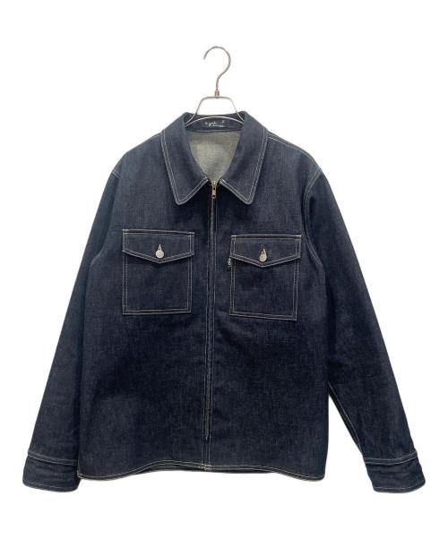 agnes b homme（アニエスベーオム）agnes b homme (アニエスベーオム) デニムジャケット インディゴ サイズ:SIZE 38の古着・服飾アイテム