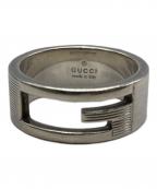 GUCCIグッチ）の古着「Gリング」｜シルバー