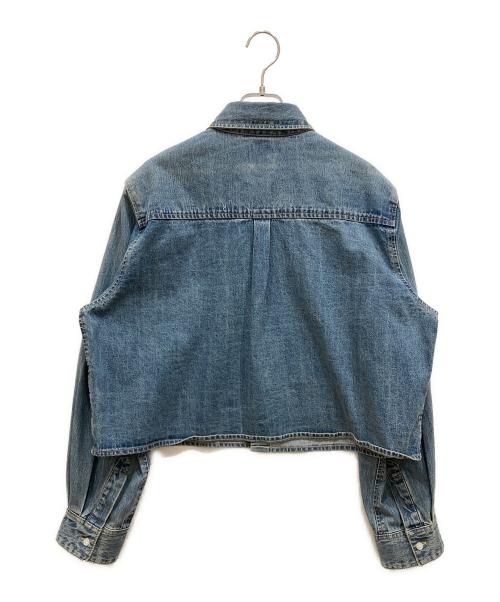 Spick and Span（スピック＆スパン）Spick and Span (スピック＆スパン) ショートデニムシャツ インディゴ サイズ:SIZE Freeの古着・服飾アイテム